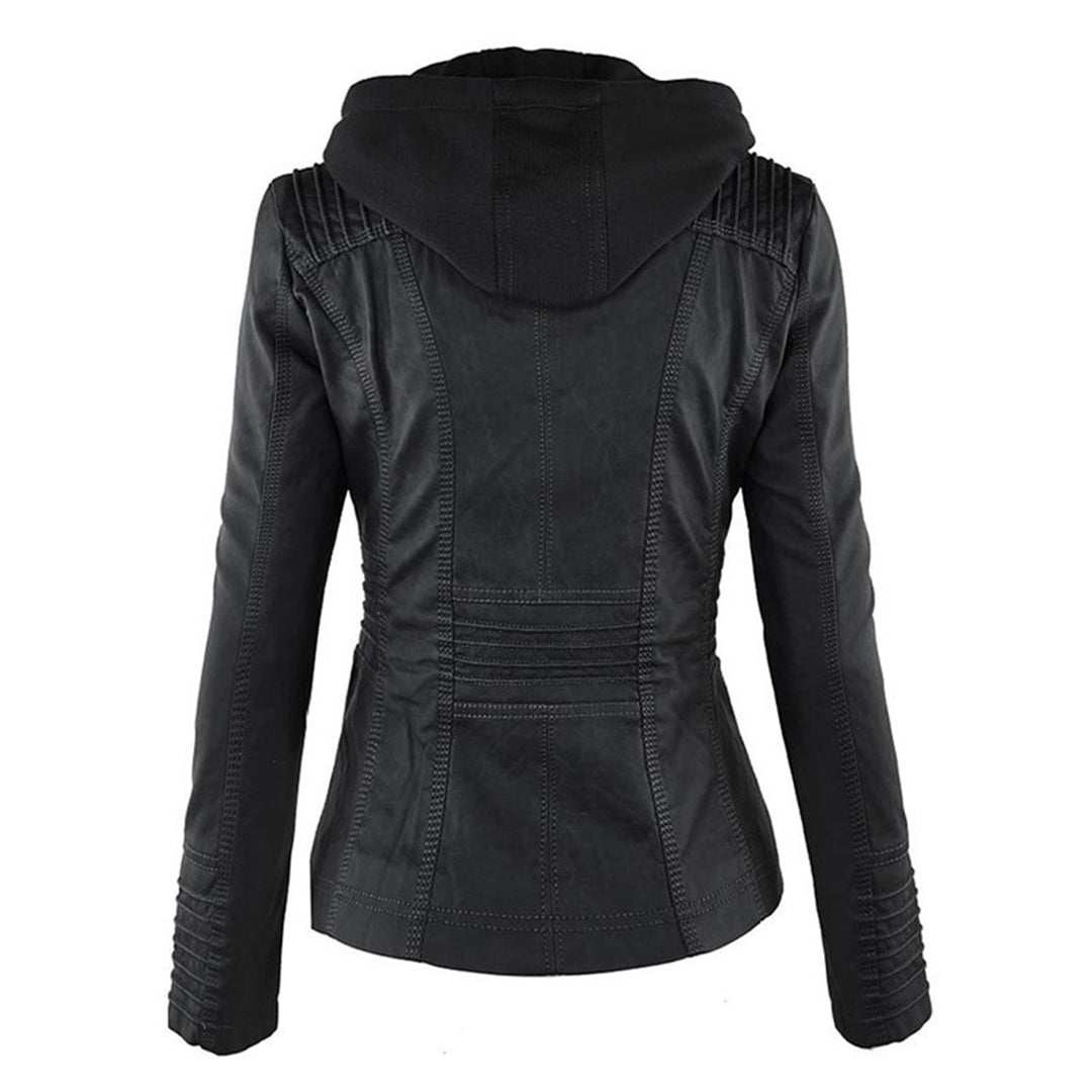 Vanessa ™ - Vegan Leather Winter Jacket