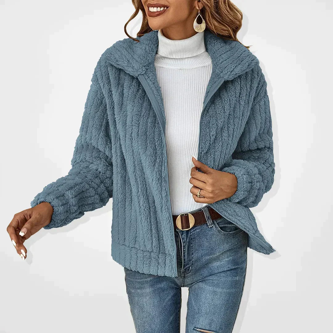 LINETTE | CASUAL PLUSHY CARDIGAN