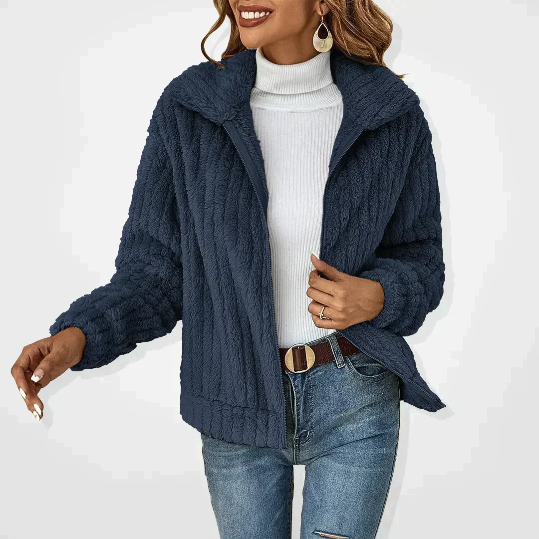 LINETTE | CASUAL PLUSHY CARDIGAN