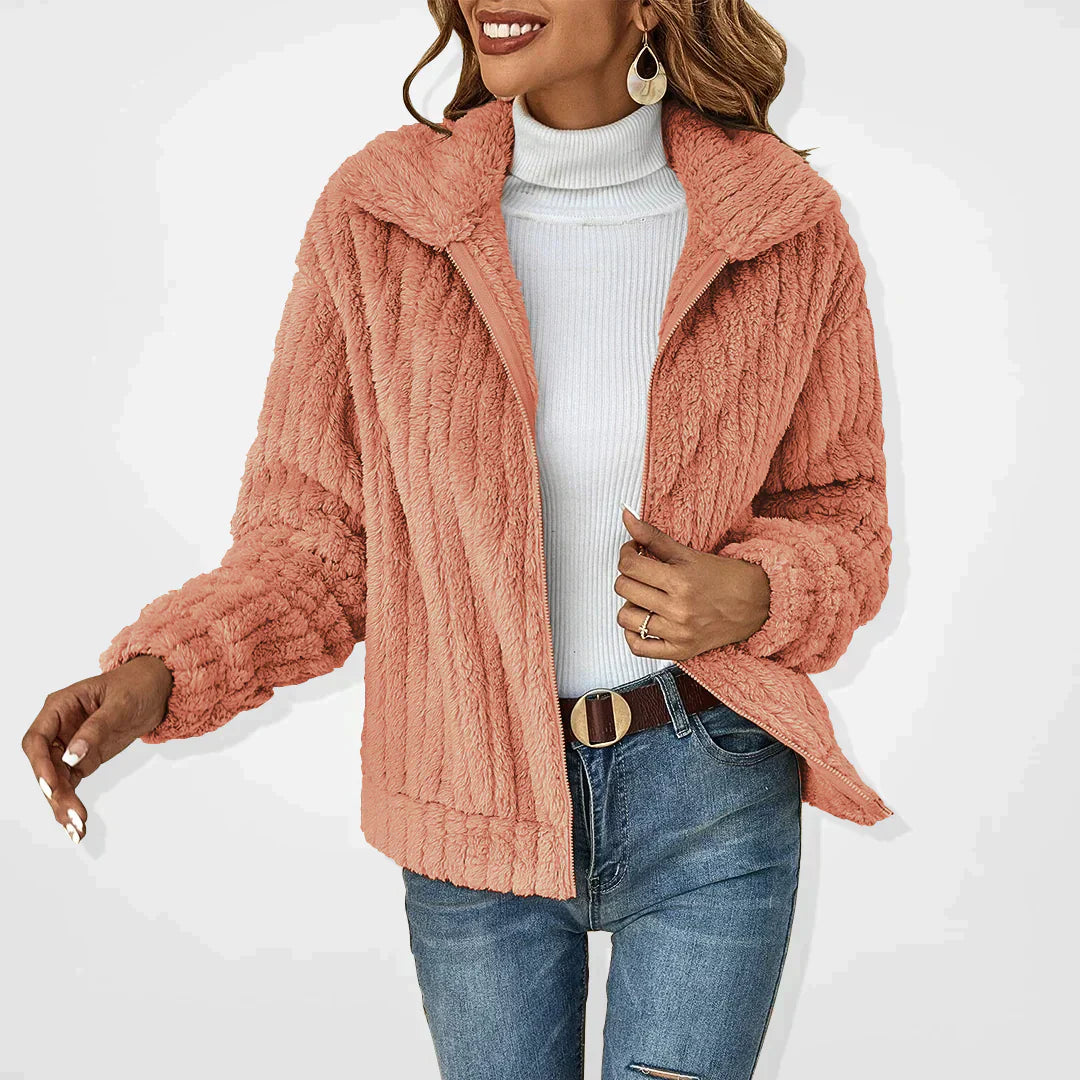 LINETTE | CASUAL PLUSHY CARDIGAN