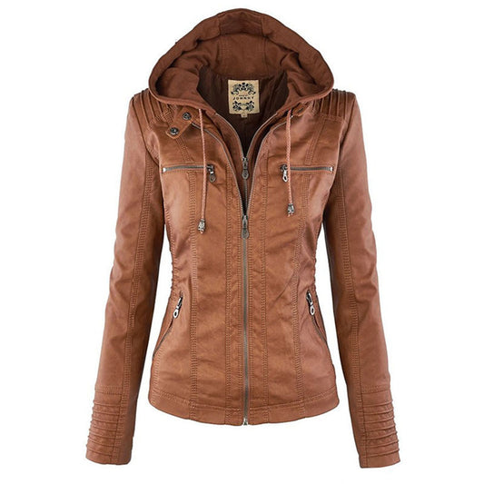 Vanessa ™ - Vegan Leather Winter Jacket